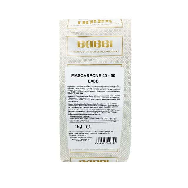Obrázek produktu BABBI Mascarpone 40-50 8x1kg