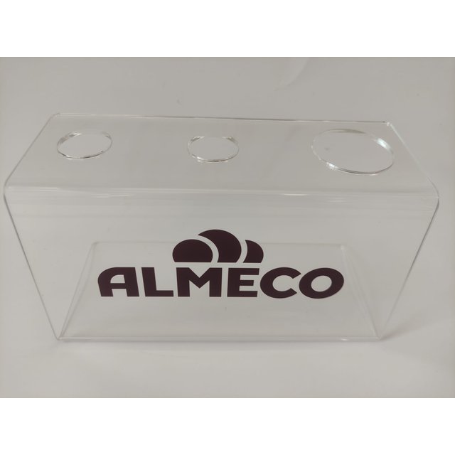 Obrázek produktu ALM stojan na kornouty s logem Almeco (hnědé logo) - 3 otvory