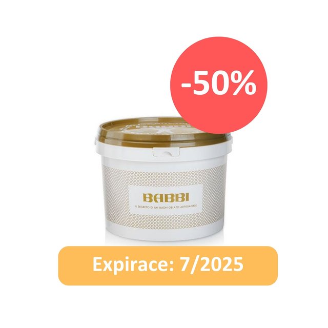 Obrázek produktu BABBI pasta Piniový ořech 6x1kg - EXP.07/2025 - ZVÝHODNĚNÁ CENA - SLEVA 50%