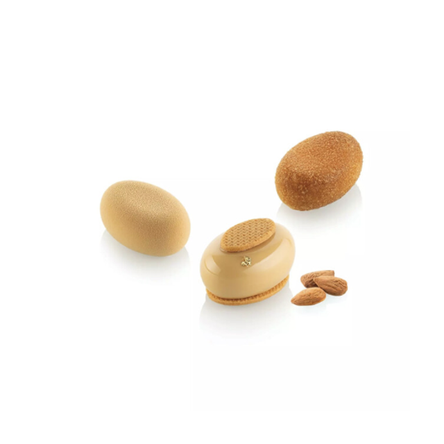 Obrázek produktu SIL FORMA SILIKON bílá - OVAL 30 52x36mm, v.22mm + vykrajovátko