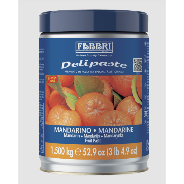 Obrázek produktu FABBRI Delipaste MANDARINKA EU (8x1,5kg)