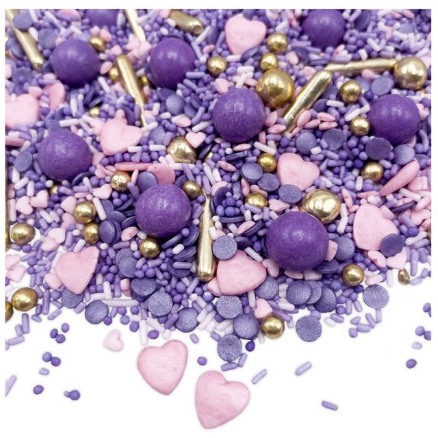 Obrázek produktu HS Dekorace cukrové PURPLE ELEGANCE 90g