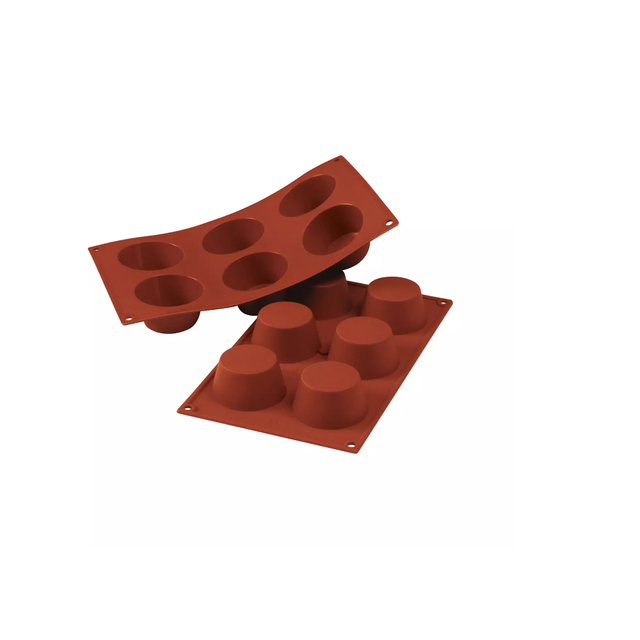 Obrázek produktu SIL FORMA SILIKON terakota - MUFFIN pr.6,9cm, v.3,5cm