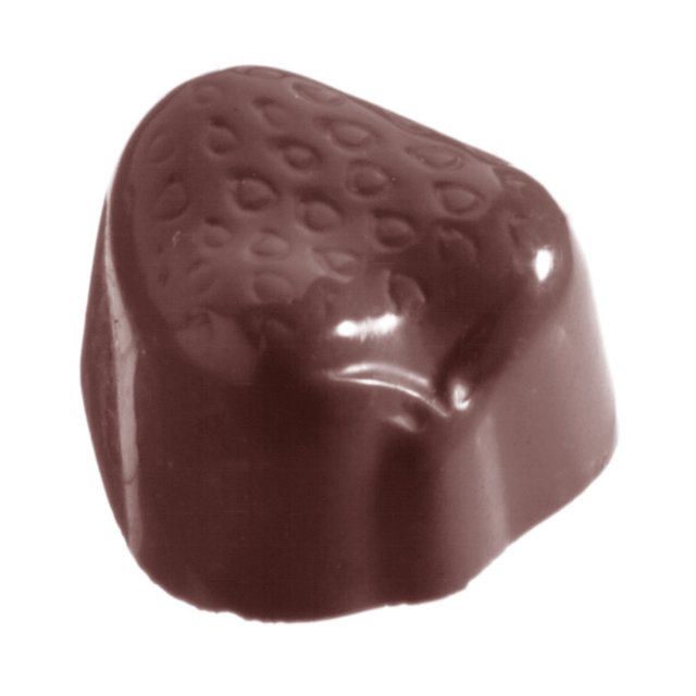 Obrázek produktu CW FORMA NA PRALINKY - JAHODA 3,5x3cm v.1,9cm 15g 24ks