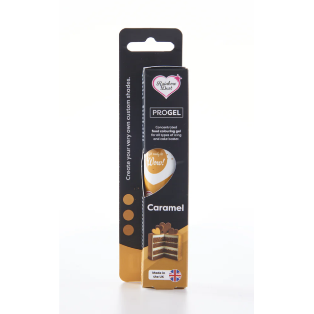 Obrázek produktu BARVA gelová PROGEL oranžová okrová/karamelová (ochre - caramel) 25g